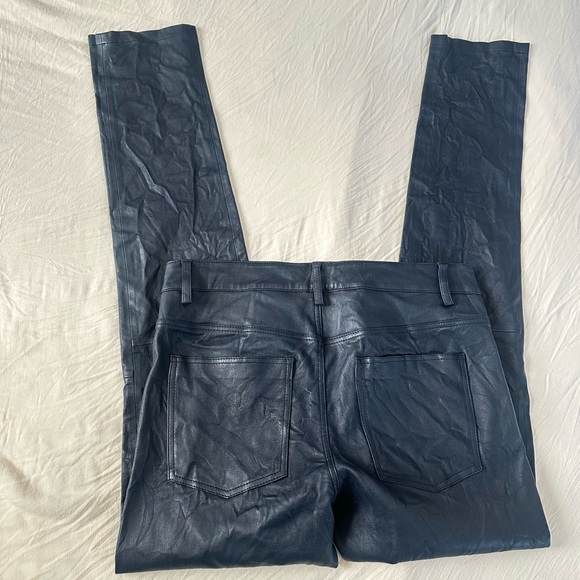 Zadig & Voltaire | Phlame Crinkled Leather Pants (Size FR 42 ) - Picture 4 of 8